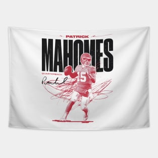 Patrick Mahomes Kansas City Vintage Tapestry