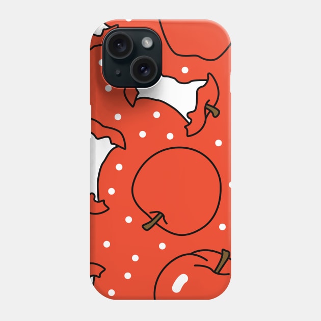 Apples with Polka Dots Phone Case by Lusy
