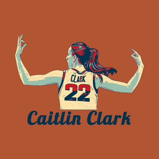 Caitlin Clark Retro by clownescape