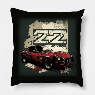 240z classic vintage style Pillow