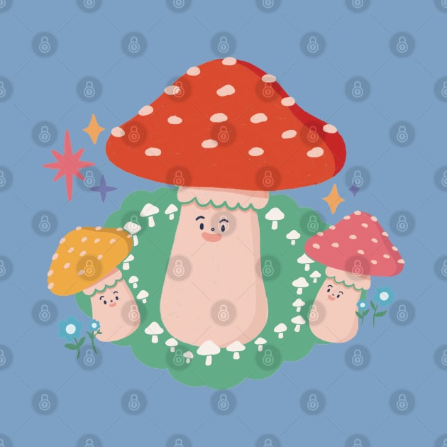 Mushrooms Party by awesomesaucebysandy