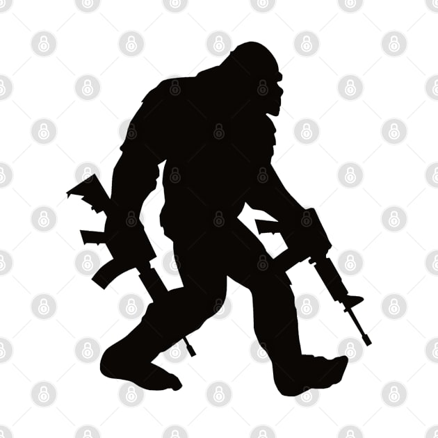 Bigfoot - AR15 by  The best hard hat stickers 