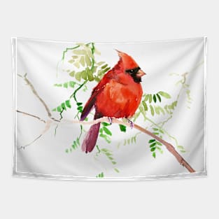 Cardinal Bird Tapestry