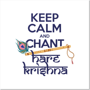 Wall Poster radhaipa chant hare krishna Wall Poster Print on Art