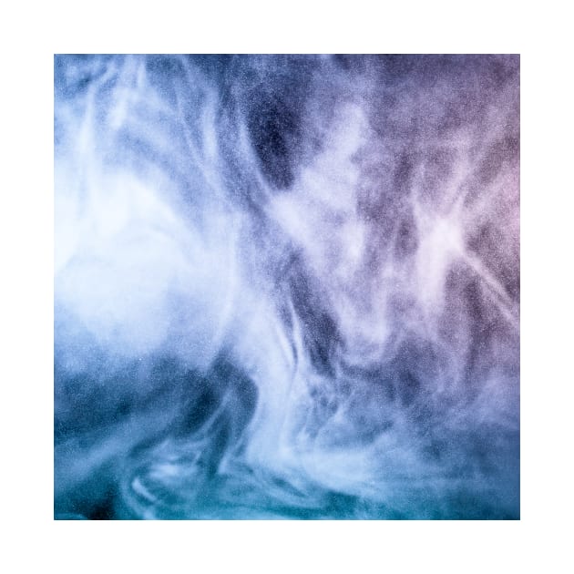 Blue purple white abstract heavenly clouds smoke by PLdesign