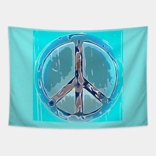 Peace Sign Tapestry