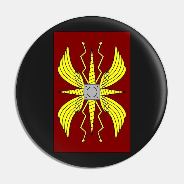 Imperial Roman Shield III. Scutum III Pin by PabloDeChenez