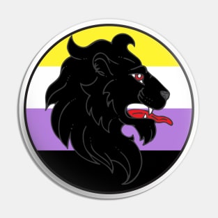 An Tir Pride - Nonbinary - Populace Badge Style 1 Pin