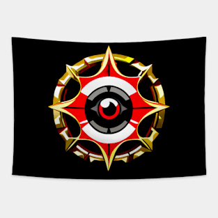 Targeted Precision Emblem - Cardinal Vision Crest Tapestry