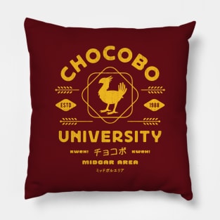 Chocobo University Emblem Pillow