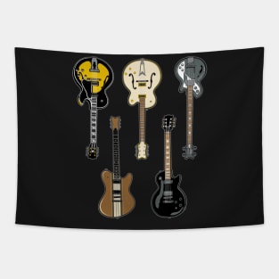 Guitar Player Tapestry