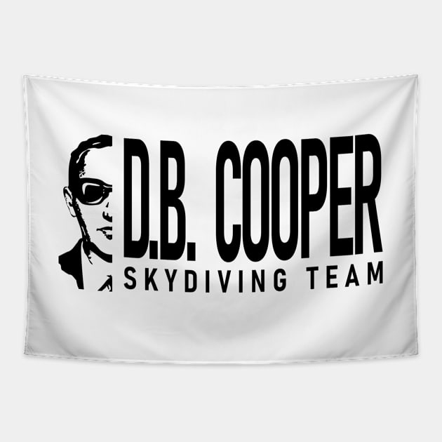 db cooper skydiving team Tapestry by Beadams