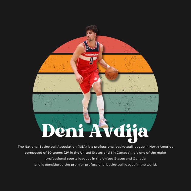 Deni Avdija Vintage V1 by Gojes Art