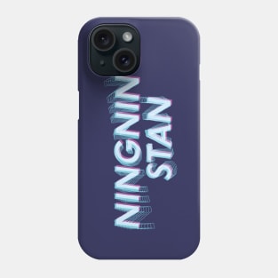 AESPA Ningning stan name futuristic text glitch MY | Morcaworks Phone Case