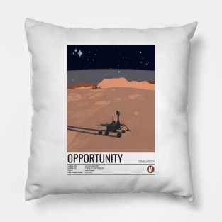 Mars Opportunity Rover Pillow