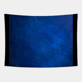Deep Blue Abstract Painting Tapestry
