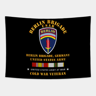 Berlin Brigade US Army w COLD SERVICE RIBBONS Tapestry