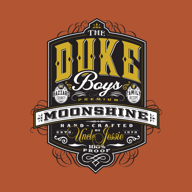 The Duke Boy's Moonshine by MindsparkCreative