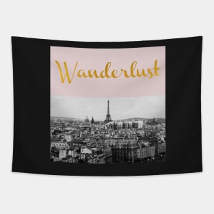 Wanderlust (Paris) Tapestry