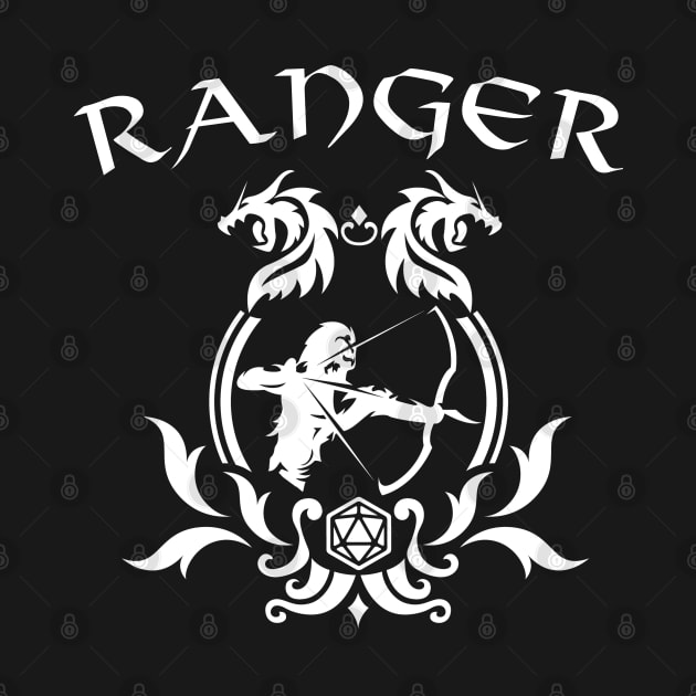DnD Ranger Class Symbol Print by DungeonDesigns