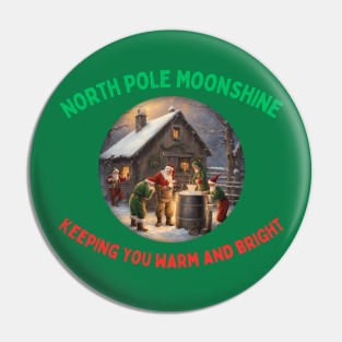 North Pole Moonshine Pin