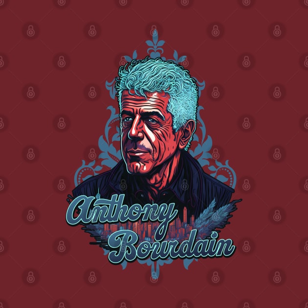 Anthony Bourdain Legend by Cika Ciki