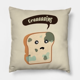 Zombie Bread Grains Pillow