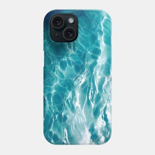 Ocean vibes waves pattern Phone Case