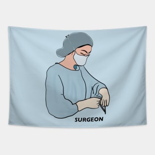 Surgeon Tapestry