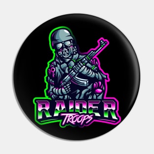 Raider Troops Esports Team Pin