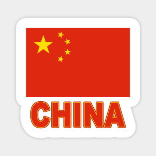 The Pride of China - Chinese National Flag Design Magnet