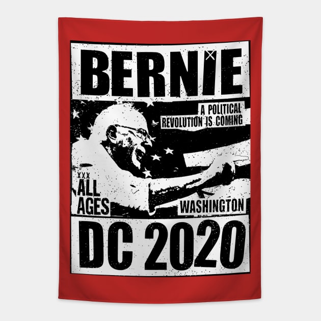 Bernie 2020 Tapestry by DSTRBO