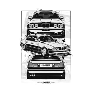 EDM - E34 M5 Full - CarCorner T-Shirt