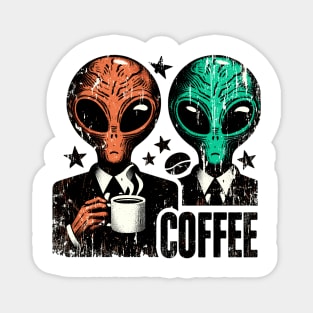 Alien coffee Magnet