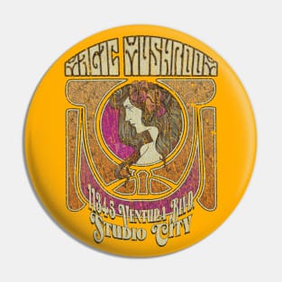 The Magic Mushroom 1966 Pin