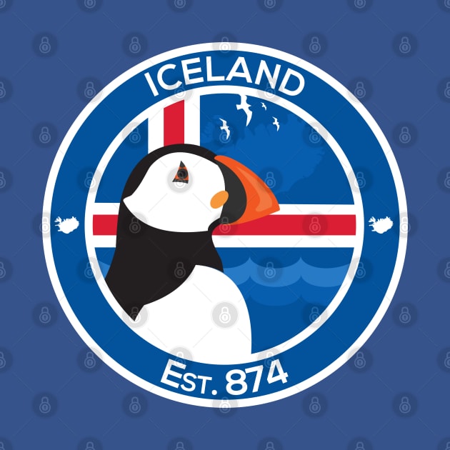 Iceland Puffin Shirt by hellomammoth