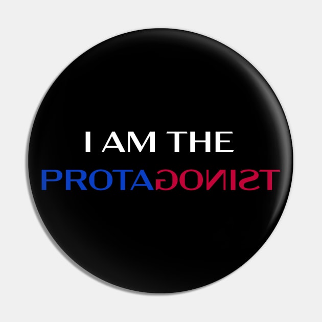 I am the protagonist - Tenet Pin by AO01