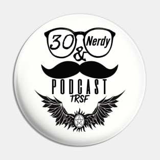 30&Nerdy's The Road So Far Logo Pin