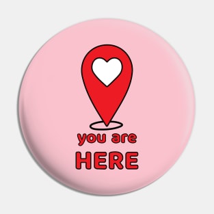 You are here Pin