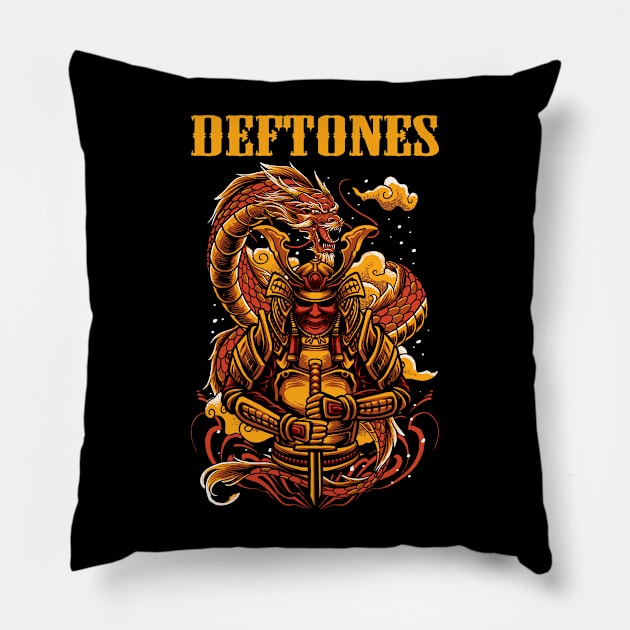 DEFTONES MERCH VTG Pillow by citrus_sizzle