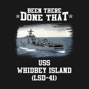 USS Whidbey Island LSD-41  Veterans Day Christmas Gift T-Shirt