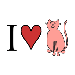 I Love Cats T-Shirt