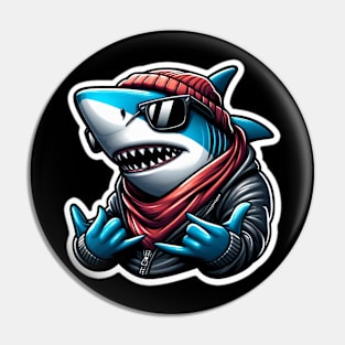 Cool Shark Pin