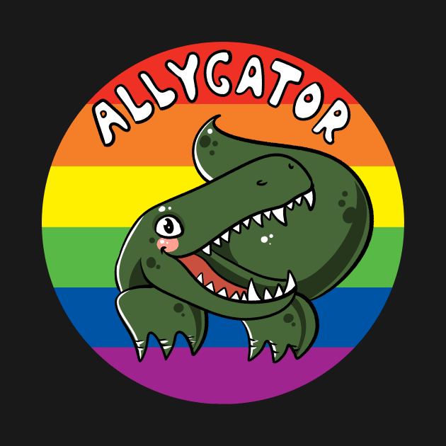 Allygator | LGBTQ Ally by Bad Witch