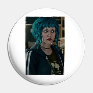 Blue Ramona Pin