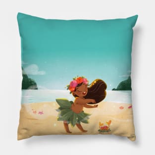 Dancing Girl Pillow