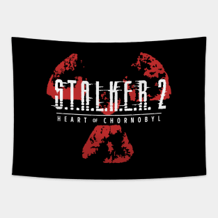 Vintage Stalker Radiation Symbol Tapestry