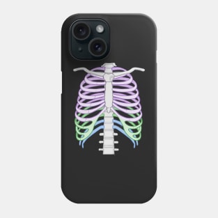 Colourful Ribcage Phone Case