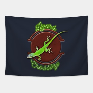 Green Anole Tapestry