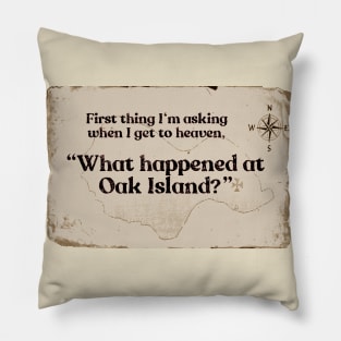 Oak Island Mystery Pillow